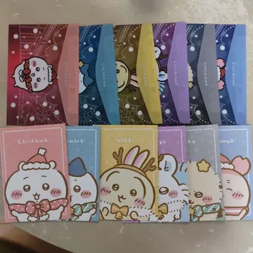 치이카와 세븐일레븐 플랫 케이스 전 6종 A5 노트 전 6종