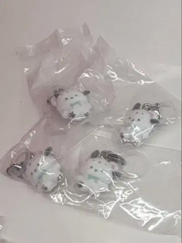 포근포근 스노우 메지루시 액세서리 산리오 포차코 4개 세트