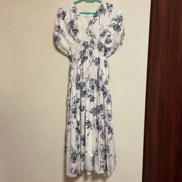 Her lip to 플라워 프린트 롱 원피스