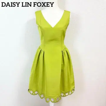 [ 새상품급 ] 데이지린 폭시 실크 혼방 슬리브리스 원피스 38