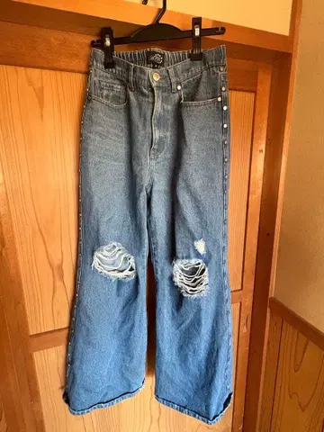 AFB BAGGY STUDS DENIM PANTS 스터드 데님