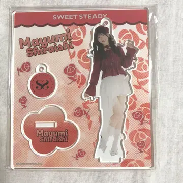 [ 시라이시 마유미 ] 아크릴 스탠드 스이 스테 SWEET STEADY