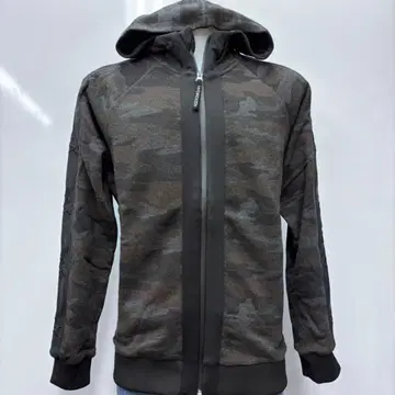 HYDROGEN 카모 패턴 후드 부착 후드티 미사용