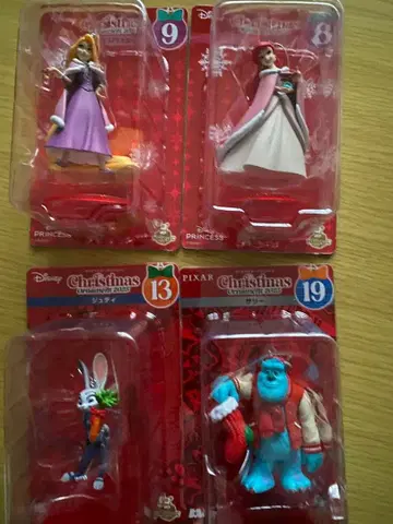 디즈니 크리스마스 컬렉션 피규어 세트