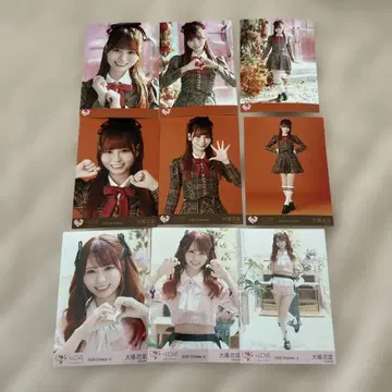 이코러브 =LOVE 오바 하나나 브로마이드 러브송에 습격당하다 컴프 3종