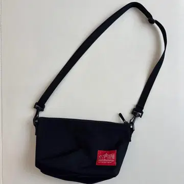 맨하탄 포티지 블랙 숄더백