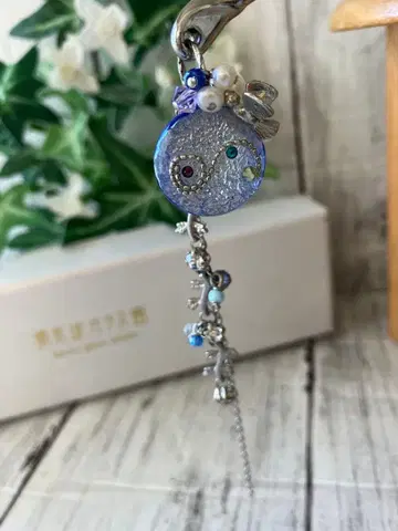 시미즈자카 유리관 헤어콤 실버 버드 볼륨 teftef