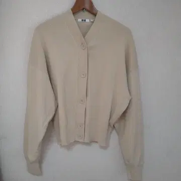 UNIQLO 가디건 베이지