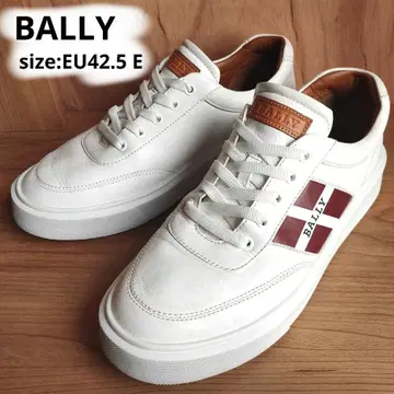 [ 고급 고품질 ] 발리 레더 스니커즈 가죽 플레이트 27.5cm 상당