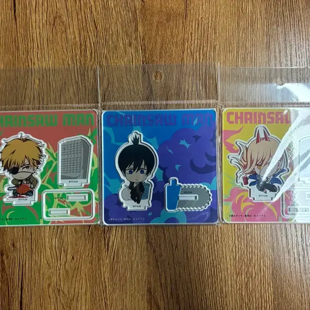 체인소맨 아크릴 스탠드 덴지,아키,파워