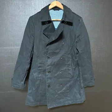 하자품 초특가 SHIPS 다크 그레이 트렌치코트 L