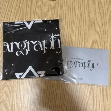 ASTRO stargraphy 서울콘 반다나 티켓 세트