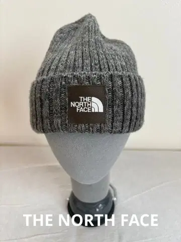 THENORTH FACE 니트 모자 비니 그레이