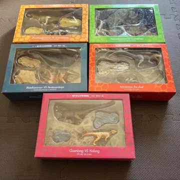 후쿠이현립 공룡 박물관 공룡 피규어 세트