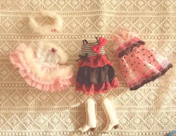 리카짱 드레스 3종 세트 & 웨스턴 부츠