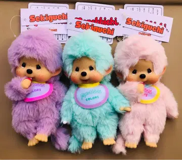 특가 택 포함 새상품 인기 컬러 봉제 인형 키링 3개 세트!