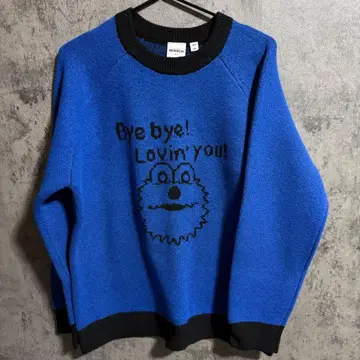 퍼펫 스 GU 오버사이즈 니트 L