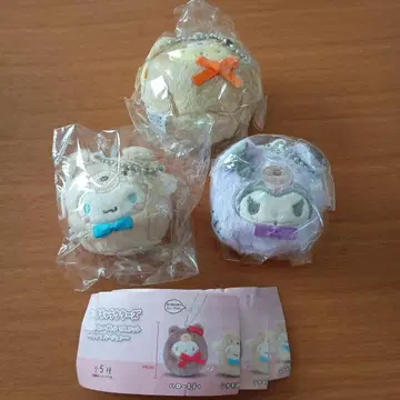 산리오 일어서는 봉제 인형 마스코트 라떼곰 버전 3종