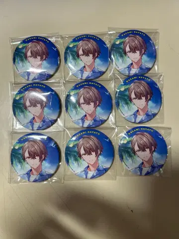 니지산지 로후마오 아니카페 캔뱃지 카가미 하야토