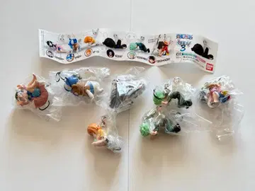 [ 5종 세트 ] ONE PIECE 네거티브 스트랩 3