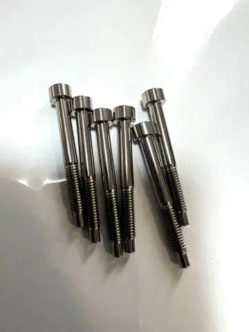 새상품급 중고 티타늄 플로이드 로즈용 스트링 스크류 짧은 길이 6개