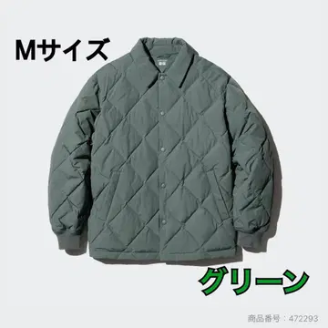 UNIQLO 퍼프 테크 퀼팅 자켓 그린