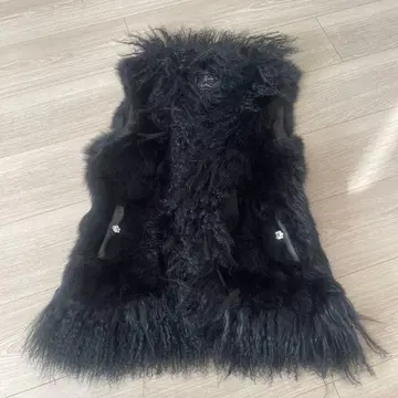 Rady 블랙 퍼 베스트 F 사이즈