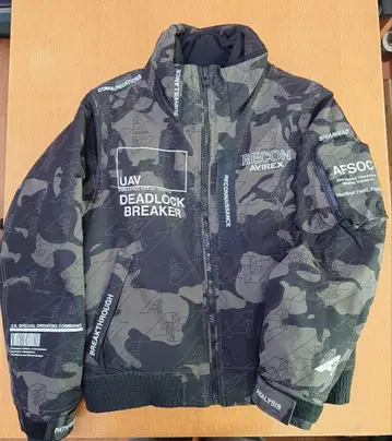 AVIREX RECON 웨더 워처 MA-1 플라이트 자켓 M