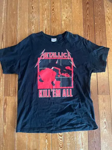 METALLICA KILL'EM ALL 티셔츠 XL 블랙