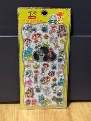 정품 토이 스토리 프티 드롭 스티커