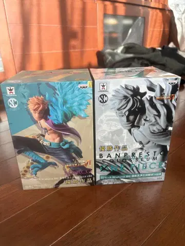 원피스 BANPRESTO SCULPTURE 마르코 2종 세트