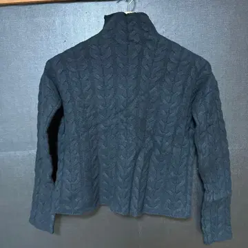 Theory 다크 그레이 케이블 니트 S