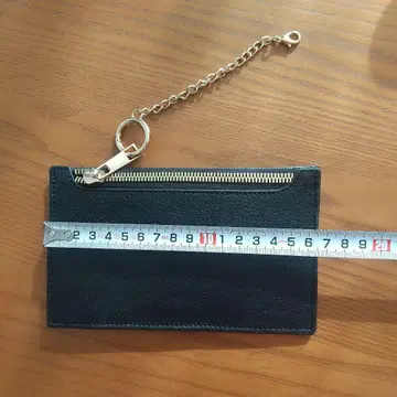 가죽 코인 케이스 블랙 카드 6포켓