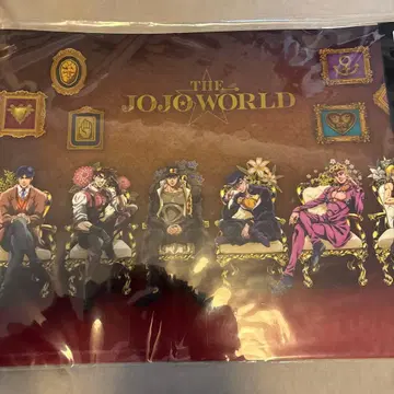 죠죠 월드 제일복권 I상 클리어 포스터 전원 집합