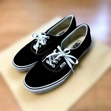 VANS 로우컷 스니커즈 에라 블랙