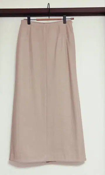 IENA 타이트 스커트 종아리 기장 베이지