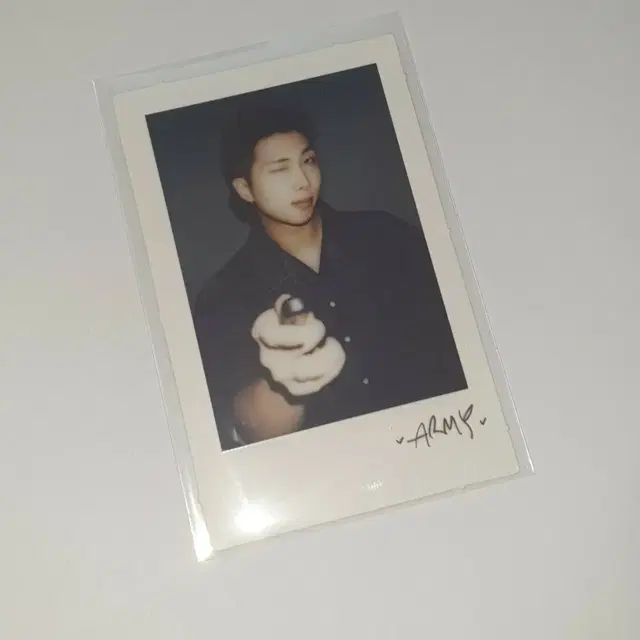 방탄 단체 포토북 WE Us,Ourselves 남준 폴라로이드 포카