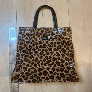 FEILER 레오파드 무늬 토트백