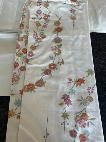 꽃무늬 코몬 기모노