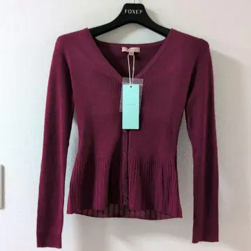 택 포함 토카 AJISAI V넥 가디건 xs