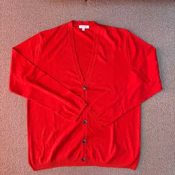 새상품급 UNITED ALLOWS 오렌지 가디건 L 사이즈