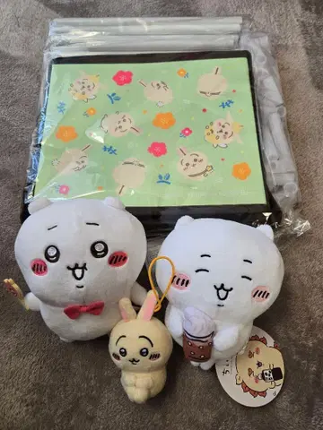 치이카와 (먼작귀) 수납 박스, 봉제 인형 세트