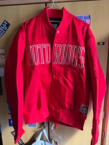 SWG NOTORIOUS 자켓 L 사이즈 빨간색