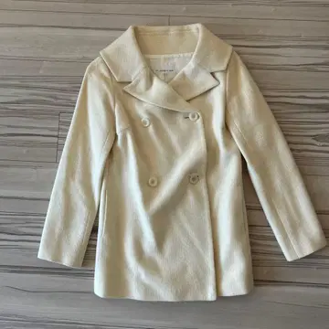 새상품 엠프리미어 여배우 옷깃 코트 36