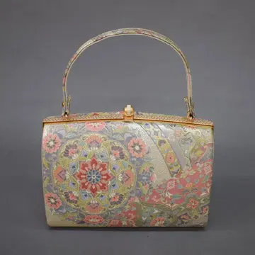 M13-3 일본 의류 토트 백 사라사 무늬