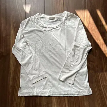 마가렛호웰 긴팔 티셔츠 화이트