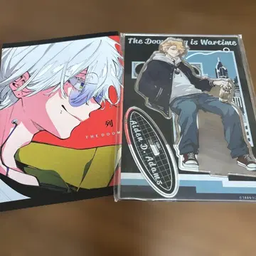 열강전선 6권 특전 아크릴 스탠드 에이든 D 아담스 애니메이트 한정판