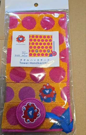 오사카 엑스포 미야쿠미야쿠 타월 손수건 도트 무늬