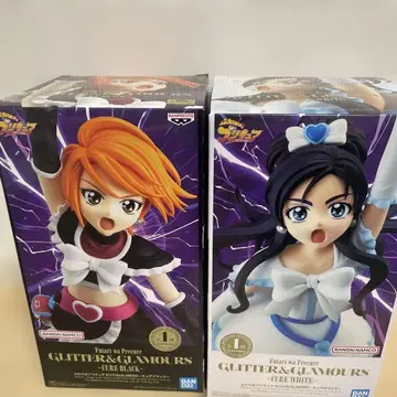 피규어 세트 빛의 전사 프리큐어 큐어 블랙 & 화이트