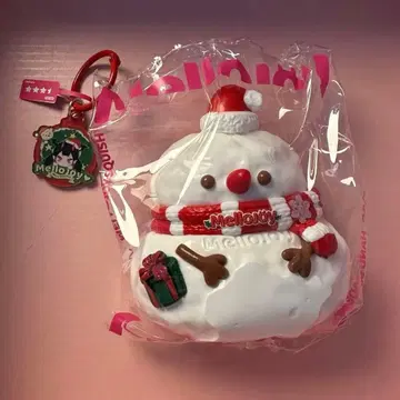 mellojoy 메로조이 스퀴즈 크리스마스 스노우 베이비 눈 달마